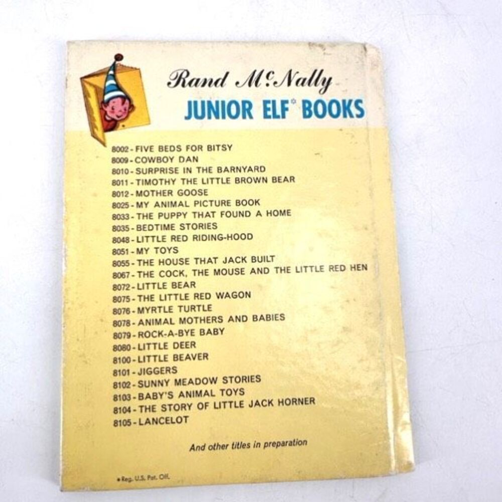 Vintage Junior Elf Book Little Beaver Nonfiction Childrens Learning Rand McNally - Picture 2 of 11